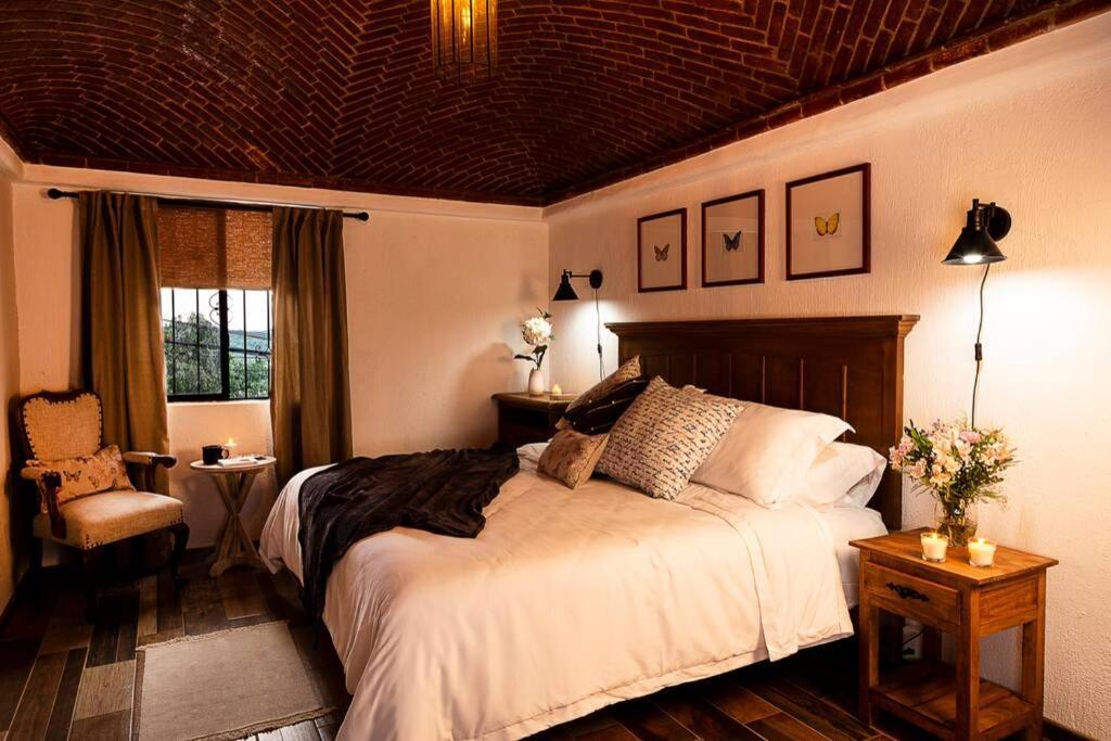 Casa Aurora, Estilo Rustico-Moderno, Guanajuato Villa Buitenkant foto