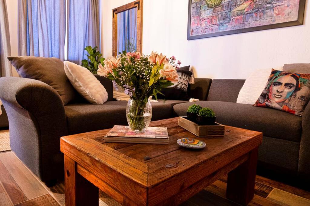 Casa Aurora, Estilo Rustico-Moderno, Guanajuato Villa Buitenkant foto
